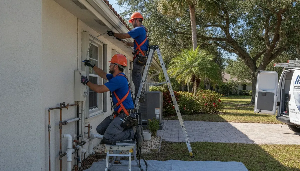 Lakeland, FL plumbing repair team servicing residential leaks and drain issues