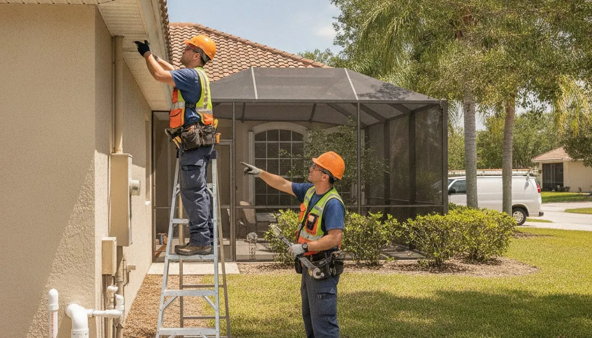 Plumber providing plumbing repair services in Lakeland, FL